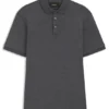 Regular-fit polo shirt in mercerized Italian cotton Regular-fit polo shirt in mercerized Italian cotton