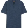 Regular-fit polo shirt with micro mouliné finish Regular-fit polo shirt with micro mouliné finish