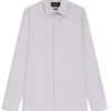 Regular-fit shirt in an Italian-made cotton blend