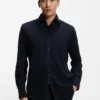 Regular-fit shirt in baby corduroy
