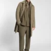Regular-fit shirt in baby corduroy