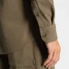 Regular-fit shirt in baby corduroy