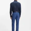 Regular-fit shirt in cotton dobby