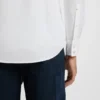 Regular-fit shirt in cotton poplin