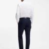 Regular-fit shirt in Italian-made cotton and silk