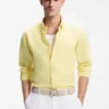 Regular-fit shirt in linen