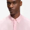 Regular-fit shirt in linen