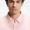 Regular-fit shirt in linen