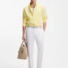 Regular-fit shirt in linen
