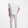 Regular-fit shirt in linen