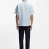 Regular-fit shirt in linen