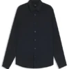 Regular-fit shirt in linen