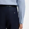 Regular-fit shirt in printed stretch cotton