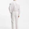 Regular-fit shirt in striped linen