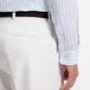 Regular-fit shirt in striped linen