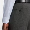 Regular-fit shirt in structured cotton