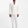 Regular-fit shirt in washed linen