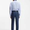 Regular-fit shirt in washed linen