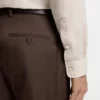 Regular-fit shirt in washed linen