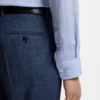 Regular-fit shirt in washed linen