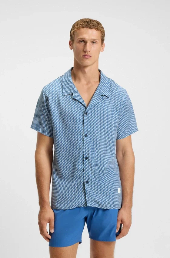 Regular-fit shirt with all-over print Regular-fit shirt with all-over print