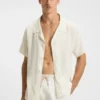 Regular-fit shirt with all-over print