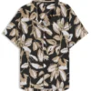 Regular-fit shirt with all-over print