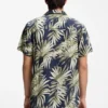 Regular-fit shirt with all-over print