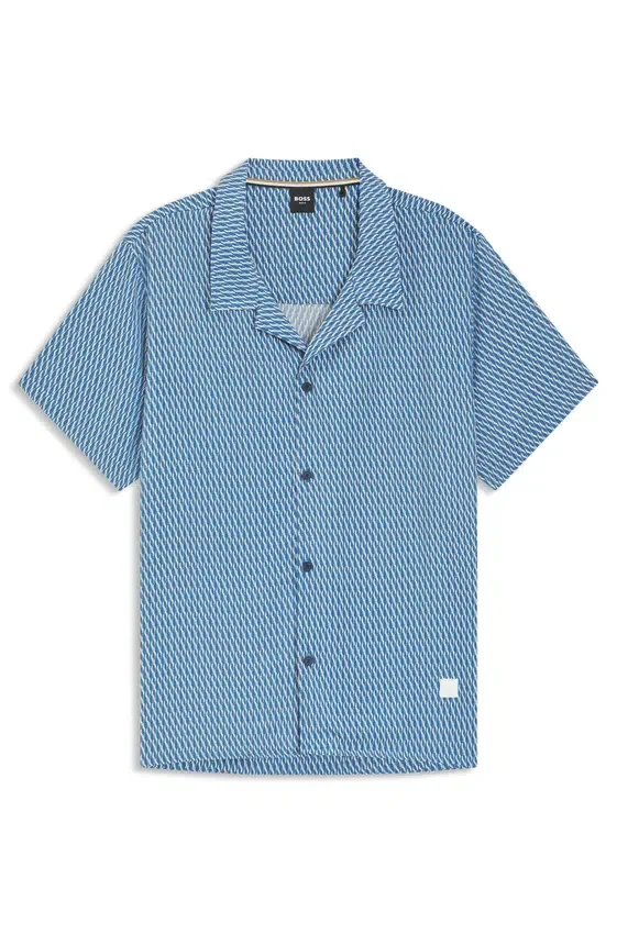 Regular-fit shirt with all-over print Regular-fit shirt with all-over print