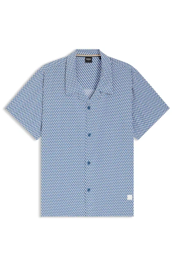 Regular-fit shirt with all-over print Regular-fit shirt with all-over print