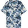 Regular-fit shirt with all-over print