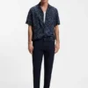 Regular-fit shirt with maxi print