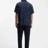Regular-fit shirt with maxi print