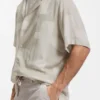 Regular-fit shirt with maxi print