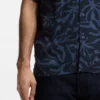 Regular-fit shirt with maxi print