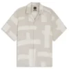 Regular-fit shirt with maxi print