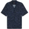 Regular-fit shirt with maxi print