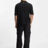 Regular-fit shirt with ribbed structure