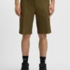 Regular-fit shorts in mercerised stretch cotton Regular-fit shorts in mercerised stretch cotton