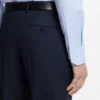 Regular-fit stretch-twill dress shirt