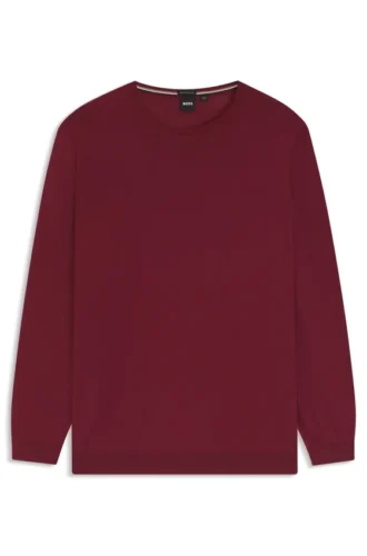 Regular-fit sweater in virgin wool Regular-fit sweater in virgin wool