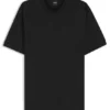 Regular-fit T-shirt in a mercerised cotton blend