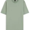 Regular-fit T-shirt in a mercerised cotton blend