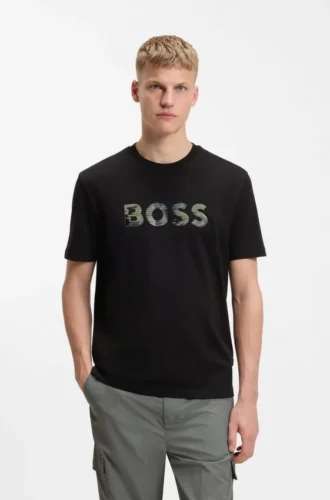 Regular-fit T-shirt in cotton jersey