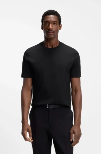 Regular-fit T-shirt in cotton jersey