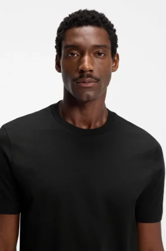 Regular-fit T-shirt in cotton jersey