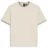 Regular-fit T-shirt in mercerised cotton
