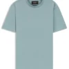 Regular-fit T-shirt in mercerized cotton