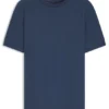 Regular-fit T-shirt in structured cotton