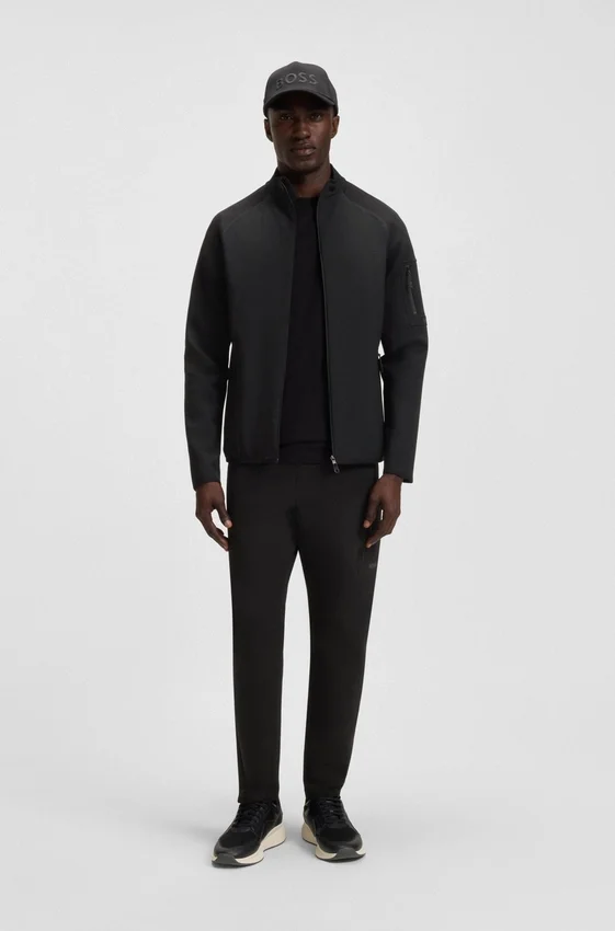 Regular-fit tracksuit bottoms with decorative reflective details Regular-fit tracksuit bottoms with decorative reflective details